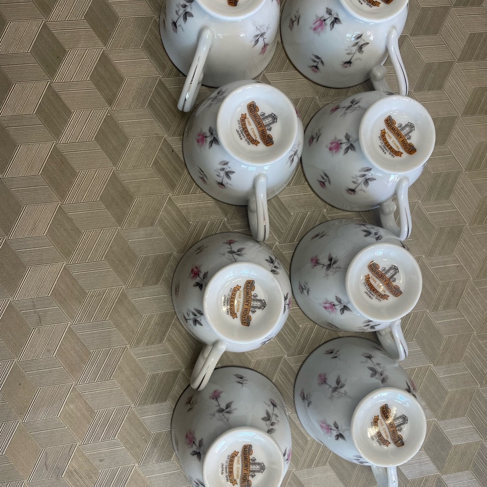 Harmony House Fine China Coffee Set - Picture 2 of 16